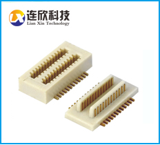 BTB廠家直銷高速板對(duì)板 0.5MM 24PIN雙槽板對(duì)板3.0H高現(xiàn)貨供應(yīng)